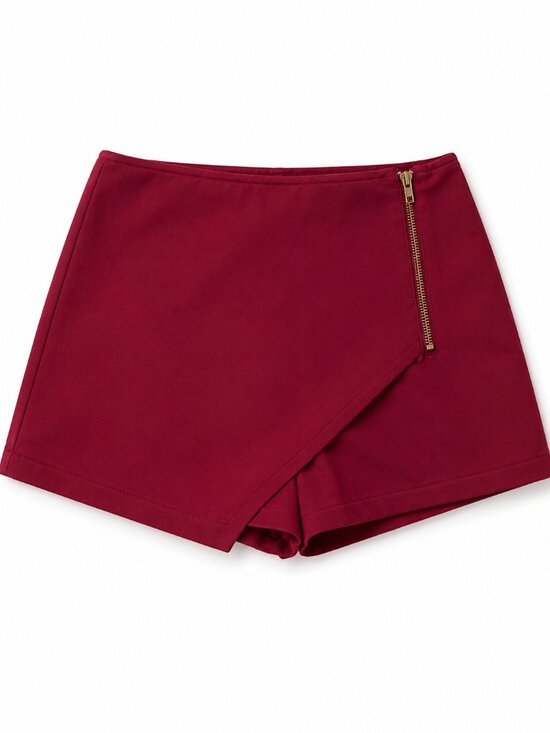 Forever 21 Pants - Burgundy Maroon Dress Shorts / Skirt Wine Red XS